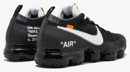 Off-white X Nike Vapormax Black - Vapormax Nike X Off White, HD Png Download, Transparent PNG