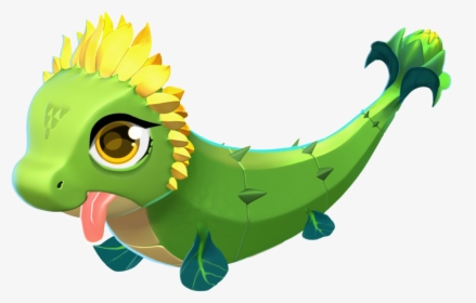 Sunflower Dragon Baby - Легенды Дракономании Подсолнух, HD Png Download, Transparent PNG