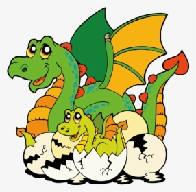 Dragon Family Clipart, HD Png Download, Transparent PNG