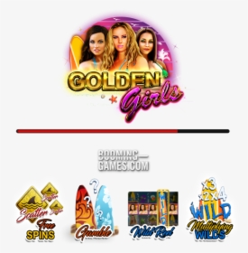 Transparent Golden Girls Clipart - Golden Girls Slots, HD Png Download, Transparent PNG