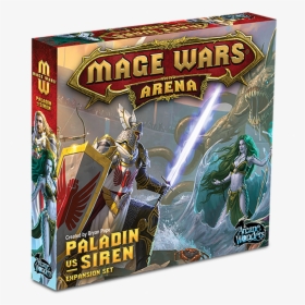 Mage Wars Arena Paladin Vs Siren Box - Mage Wars Arena Druid Vs Necromancer, HD Png Download, Transparent PNG