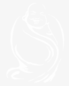 Fat Buddha Clipart Picture Free Fat Buddha Sketch At - Easy Laughing Buddha Drawing, HD Png Download, Transparent PNG