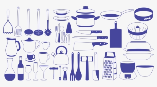 All The Tools You Need To Arrange For A Smooth Qurbani - Utensílios De Cozinha Em Inglês, HD Png Download, Transparent PNG