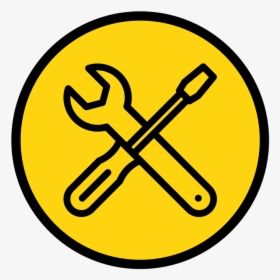 Icon Ac Repair - Screwdriver And Spanner Logo, HD Png Download, Transparent PNG