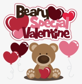 Transparent Valentine S Day Clipart - Bear Valentines Day Clipart, HD Png Download, Transparent PNG