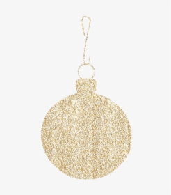 Golden Christmas Ball Png Image - Locket, Transparent Png, Transparent PNG