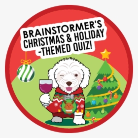 Brainstormer S Christmas And Holiday Quiz - Goldendoodle, HD Png Download, Transparent PNG