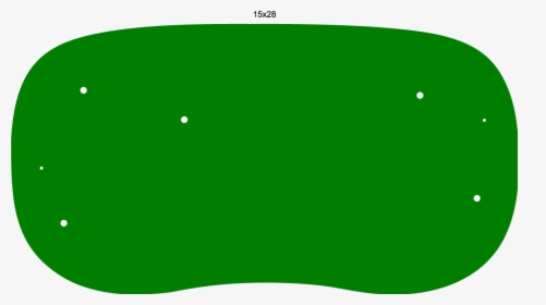 Putting Green Top View, HD Png Download, Transparent PNG