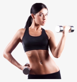 Fitness Mulher Png - Gym Offers For Ladies, Transparent Png, Transparent PNG