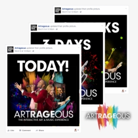 Artrageous Social Media Graphics - Graphic Design, HD Png Download, Transparent PNG