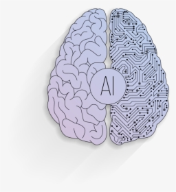 Robot Brain Png - Artificial Intelligence Image Of Brain Transparent, Png Download, Transparent PNG