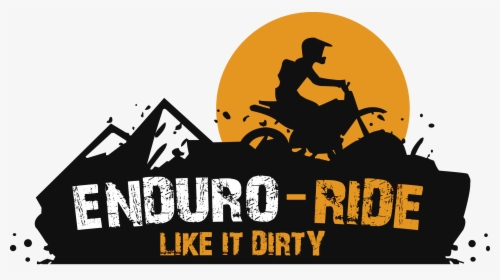Enduro-ride - Enduro Bike Silhouette, HD Png Download, Transparent PNG