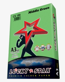 Lucky Star A4 Paper 80gsm, HD Png Download, Transparent PNG