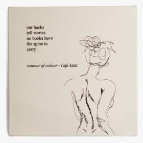 Rupi Kaur Art, HD Png Download, Transparent PNG