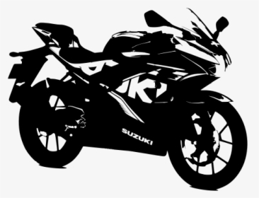 Racing Motorcycle Silhouette-1579772438 - Motor Bike Clipart, HD Png Download, Transparent PNG