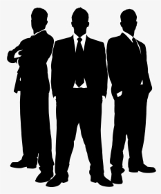 Men In Suits Silhouette, HD Png Download, Transparent PNG