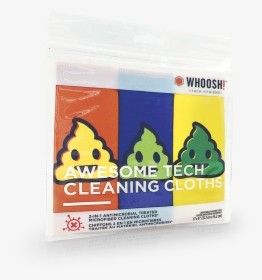 Awesome Tech Cleaning Cloths Poo Emoji Set - Textile, HD Png Download, Transparent PNG