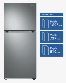 New Samsung Sr519lstc 525l Top Mount Refrigerator - Refrigerator, HD Png Download, Transparent PNG