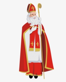 Saint Nicholas Png Pic - St Nicholas Day Clipart, Transparent Png, Transparent PNG