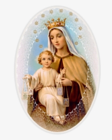 Mother Mary Mount Carmel, HD Png Download, Transparent PNG