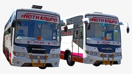 Bus Nathkrupa Travels - Tour Bus Service, HD Png Download, Transparent PNG