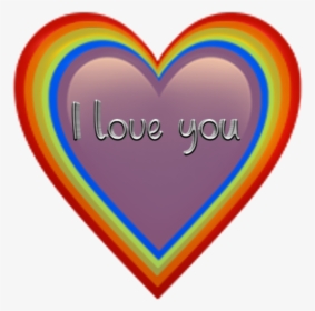 Rainbow Effects Coolness Yeet Beccasunite Beyourself - Heart, HD Png Download, Transparent PNG