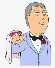 Family Guy Adam West With A Wedding Hand Mighty Oh - Family Guy Adam West Wedding, HD Png Download, Transparent PNG