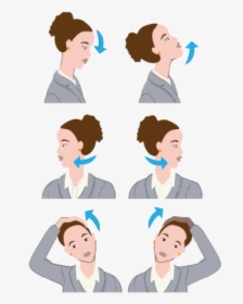 Neck Exercises And Ayurveda - Neck Exercise, HD Png Download, Transparent PNG