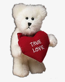 Boyds True Love White Teddy Bear - Teddy Bear, HD Png Download, Transparent PNG