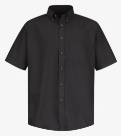 Men S Short Sleeve Poplin Dress Shirt - Black Balenciaga T Shirt Mens, HD Png Download, Transparent PNG