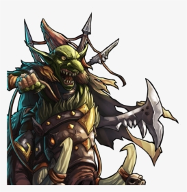 Gems Of War Wikia - Goblin Riding A Boar, HD Png Download, Transparent PNG