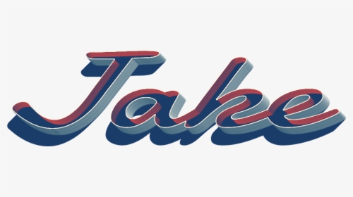 Jake 3d Letter Png Name - Graphic Design, Transparent Png, Transparent PNG