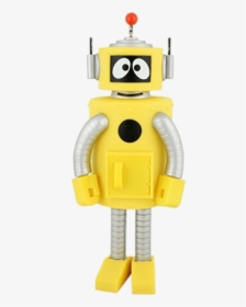 Yo Gabba Gabba Plex - Yo Gabba Gabba Yellow Robot, HD Png Download, Transparent PNG