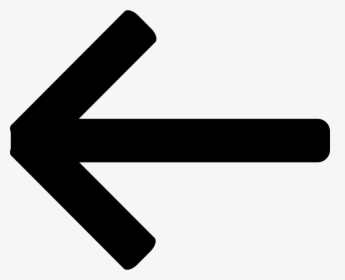 Arrow Right - Back Arrow With White Background, HD Png Download, Transparent PNG
