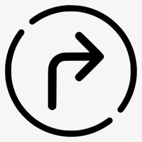Turn Right - Lost Icon Png, Transparent Png, Transparent PNG