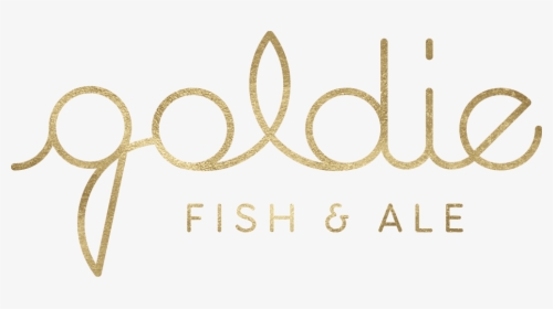 Goldie Fish & Ale Logo - Calligraphy, HD Png Download, Transparent PNG