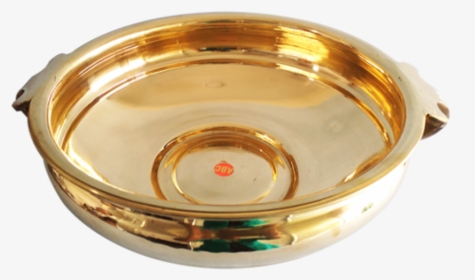 Decorative Brass Uruli Bowl Pot For Floating Flowers, - Serveware, HD Png Download, Transparent PNG