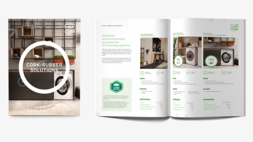 Acc Go4cork Cork Rubber Solutions Brochure - Flyer, HD Png Download, Transparent PNG
