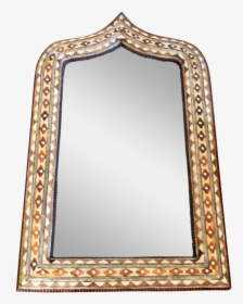 Moroccan Bone Inlaid Arch Mirror, HD Png Download, Transparent PNG