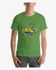 Caribou Short Sleeve Unisex T Shirt - T-shirt, HD Png Download, Transparent PNG