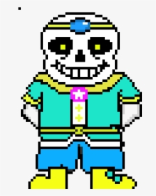 Blue Flame Sans's Battle Sprite - Undertale Crazy Sans Pixel Art, HD Png  Download - 950x1040 (#1710505) - PinPng