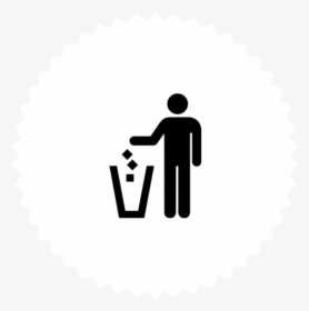 Badge Icon Trash - Budapest, HD Png Download, Transparent PNG