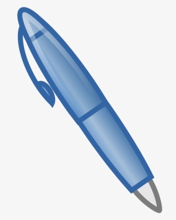 Blue Pen Png, Transparent Png, Transparent PNG
