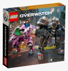 Va & Reinhardt - Overwatch Dva Lego Sets, HD Png Download, Transparent PNG