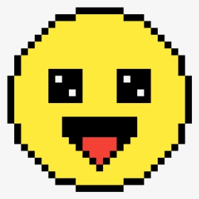 Simple Cute Pixel Art , Png Download - Emoji Minecraft Pixel Art, Transparent Png, Transparent PNG