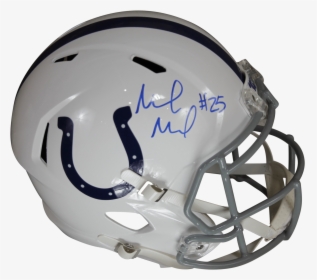 Marlon Mack Autographed Colts Speed Replica Helmet - Face Mask, HD Png Download, Transparent PNG