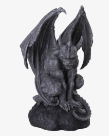 Watchful Gargoyle Statue - Medieval Gargoyle Statue, HD Png Download, Transparent PNG