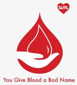 Yougiveloveabadname - Blood Donation Banner Design, HD Png Download, Transparent PNG