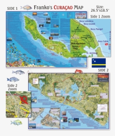 Curacao Dive Map, HD Png Download, Transparent PNG