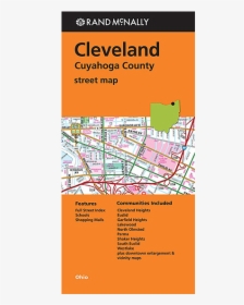 Rand Mcnally Cleveland And Cuyahoga County Street Map - Flyer, HD Png Download, Transparent PNG